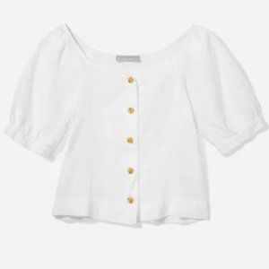 Everlane White Blouse